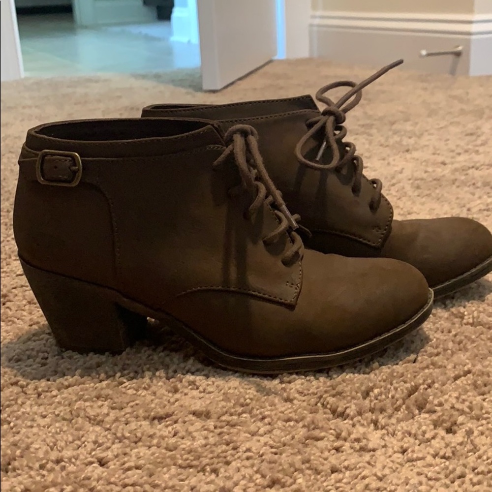 Rocket Dog Brown Ankle Boots